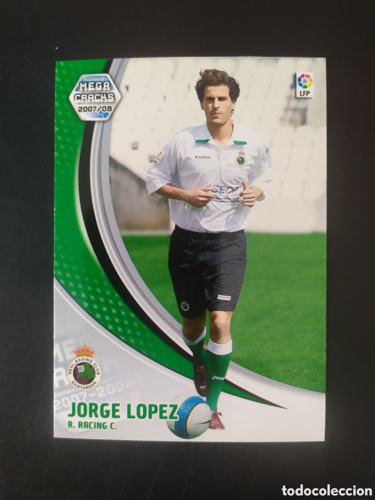 Cromos de f&uacute;tbol: Megacracks 2007 2008 07 08 panini Jorge L&oacute;pez n&deg; 248 Racing Santander
