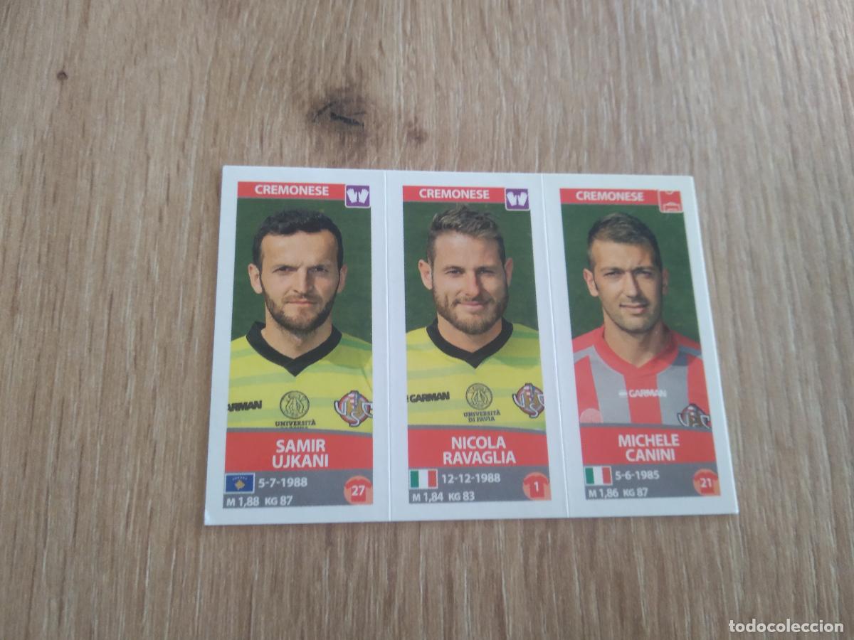 Cromos de f&uacute;tbol: 619 UJKANI RAVAGLIA CANINI CREMONESE CROMO FUTBOL PANINI LIGA ITALIA 17-18 CALCIATORI 2017-2018