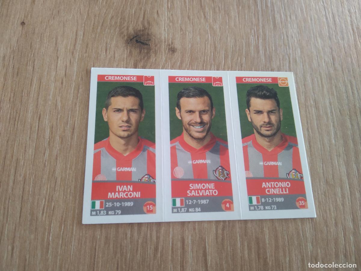 Cromos de f&uacute;tbol: 621 MARCONI SALVIATO CINELLI CREMONESE CROMO FUTBOL PANINI LIGA ITALIA 17-18 CALCIATORI 2017-2018