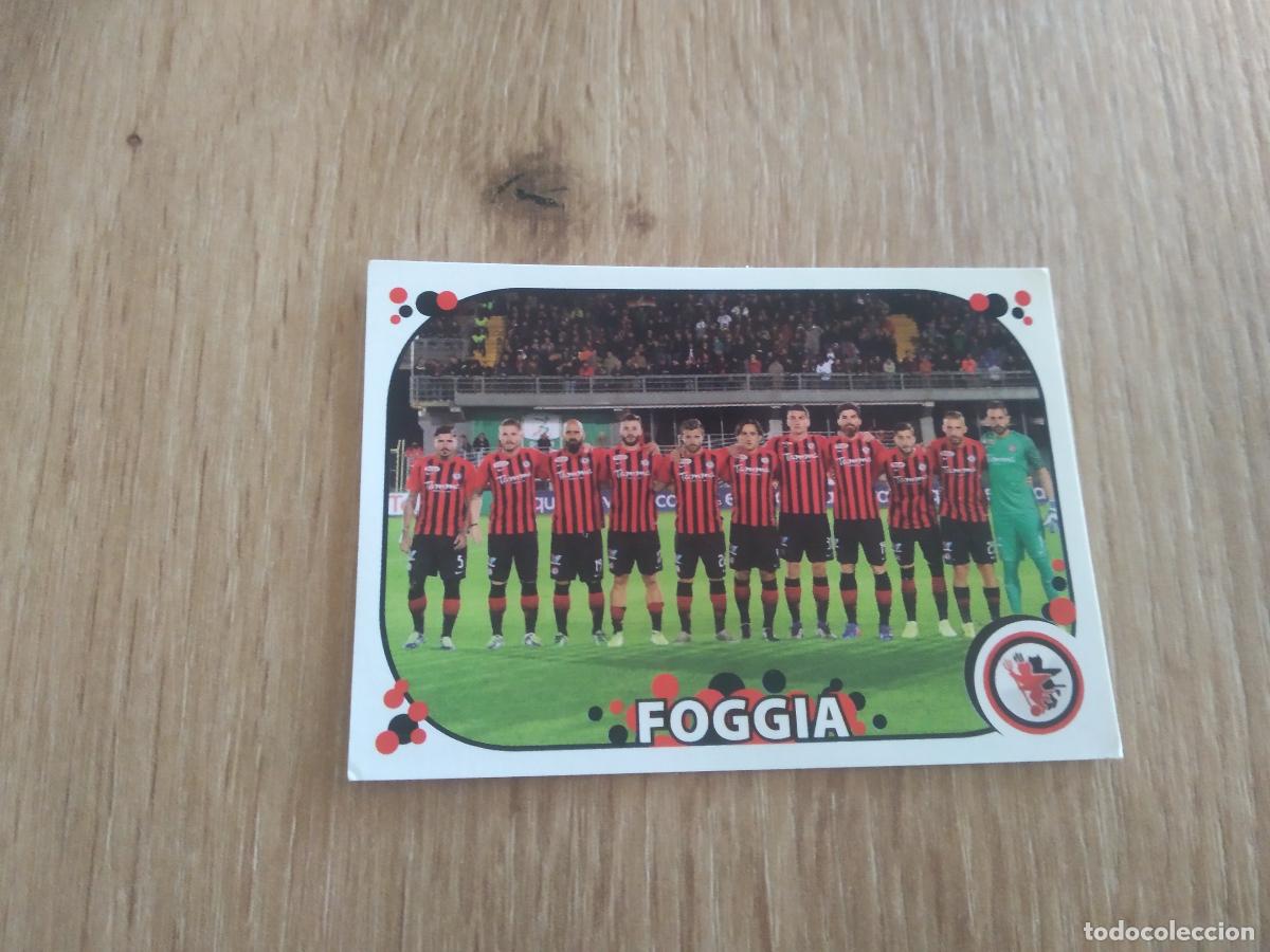 Cromos de f&uacute;tbol: 633 EQUIPO PLANTILLA FOGGIA CROMO FUTBOL PANINI LIGA ITALIA 17-18 CALCIATORI 2017-2018