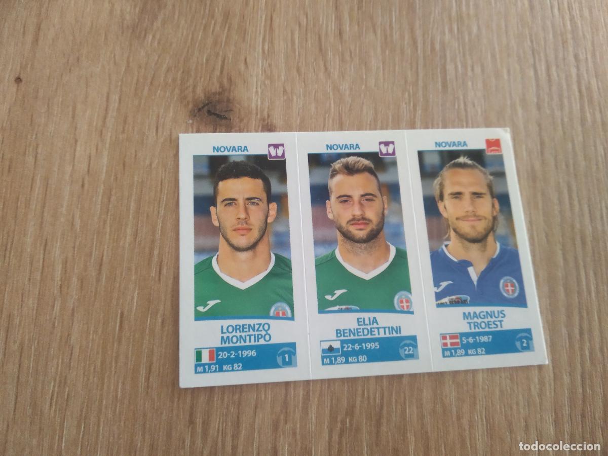 Cromos de f&uacute;tbol: 649 MONTIPO BENEDETTINI TROEST NOVARA CROMO FUTBOL PANINI LIGA ITALIA 17-18 CALCIATORI 2017-2018