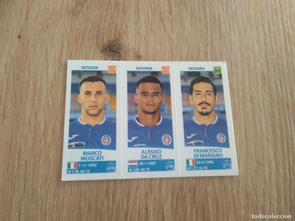 Cromos de f&uacute;tbol: 653 MOSCATI DA CRUZ DI MARIANO NOVARA CROMO FUTBOL PANINI LIGA ITALIA 17-18 CALCIATORI 2017-2018