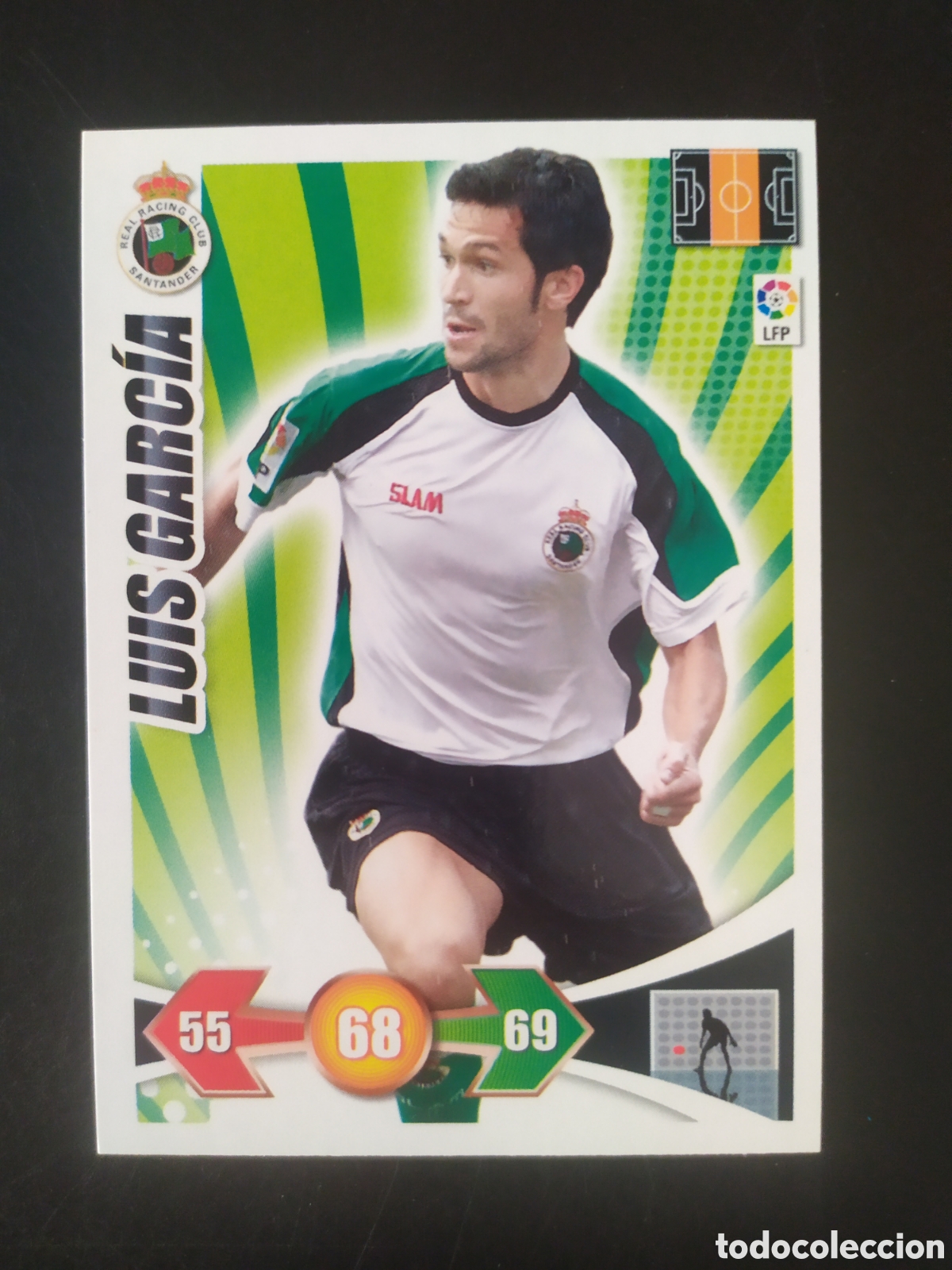 Cromos de f&uacute;tbol: Adrenalyn 2009 2010 09 10 panini Luis Garc&iacute;a n&deg; 212 Racing Santander