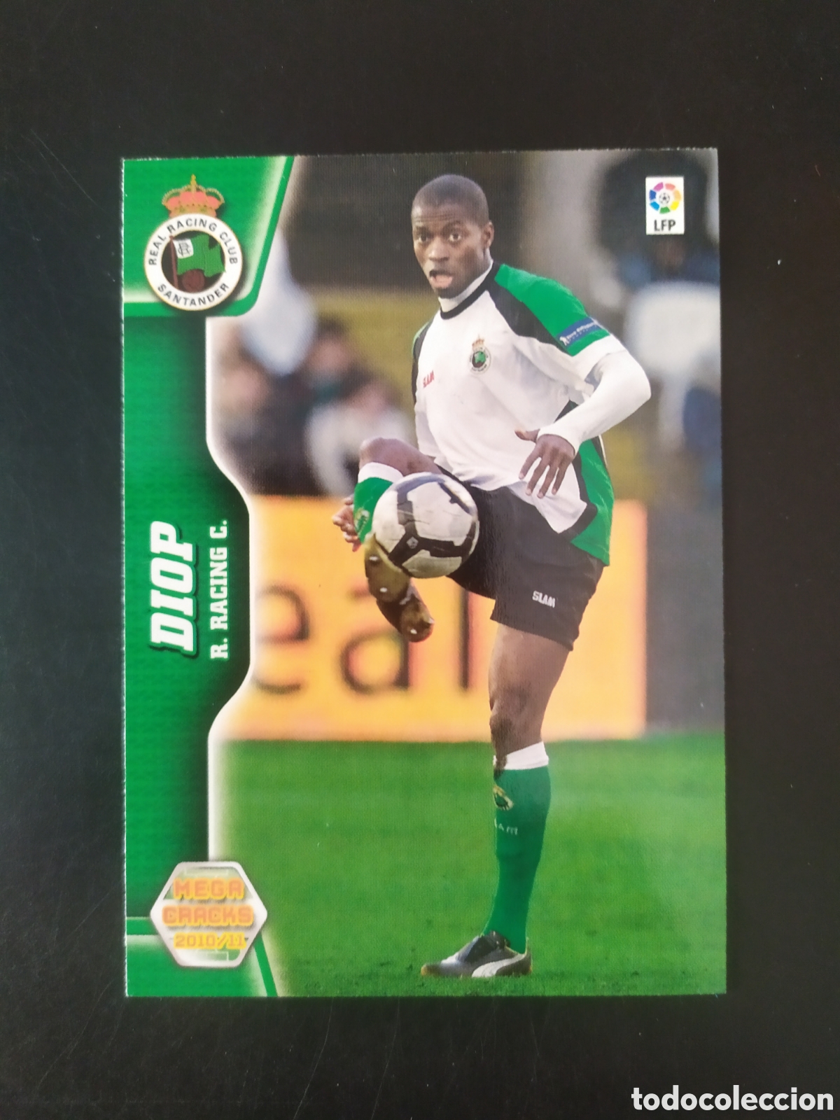 Cromos de f&uacute;tbol: Megacracks 2010 2011 10 11 panini Diop n&deg; 243 Racing Santander