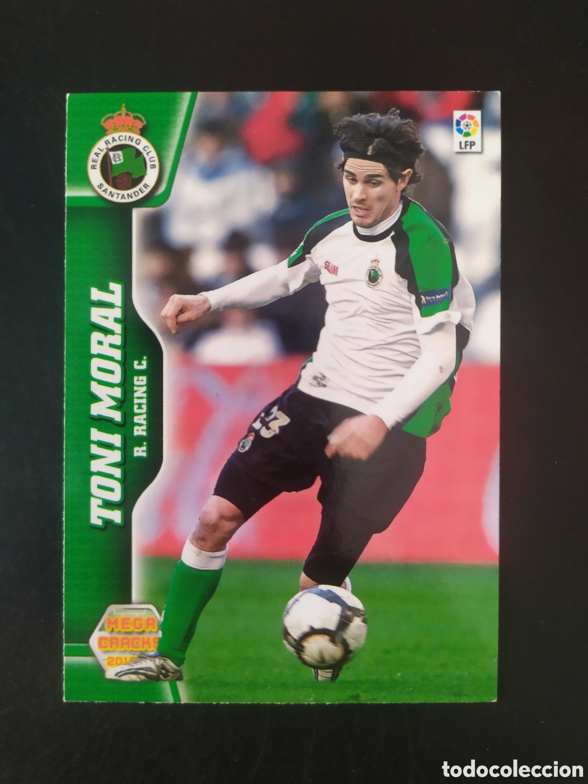 Cromos de f&uacute;tbol: Megacracks 2010 2011 10 11 panini Toni Moral n&deg; 247 Racing Santander
