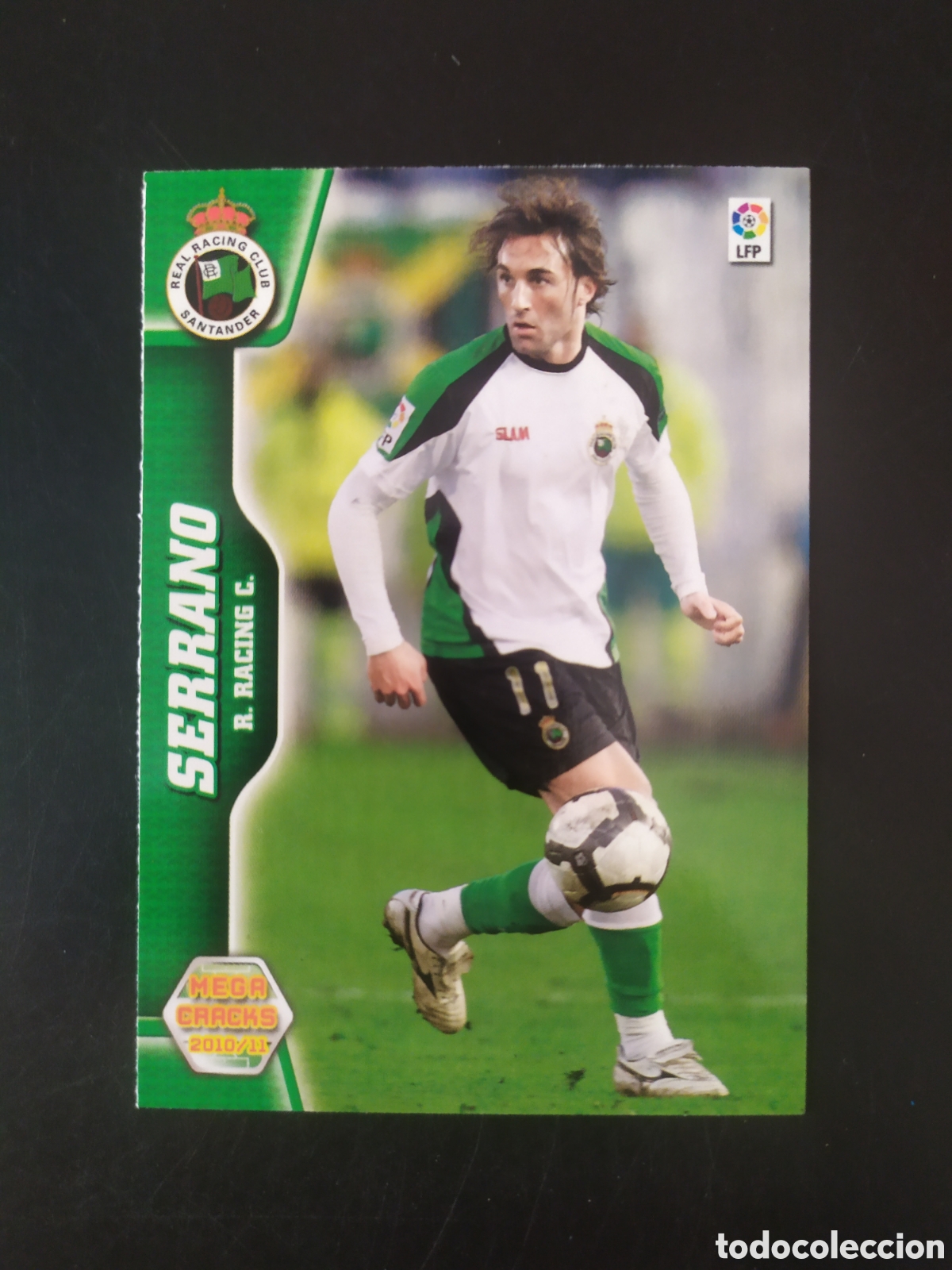 Cromos de f&uacute;tbol: Megacracks 2010 2011 10 11 panini Serrano n&deg; 248 Racing Santander