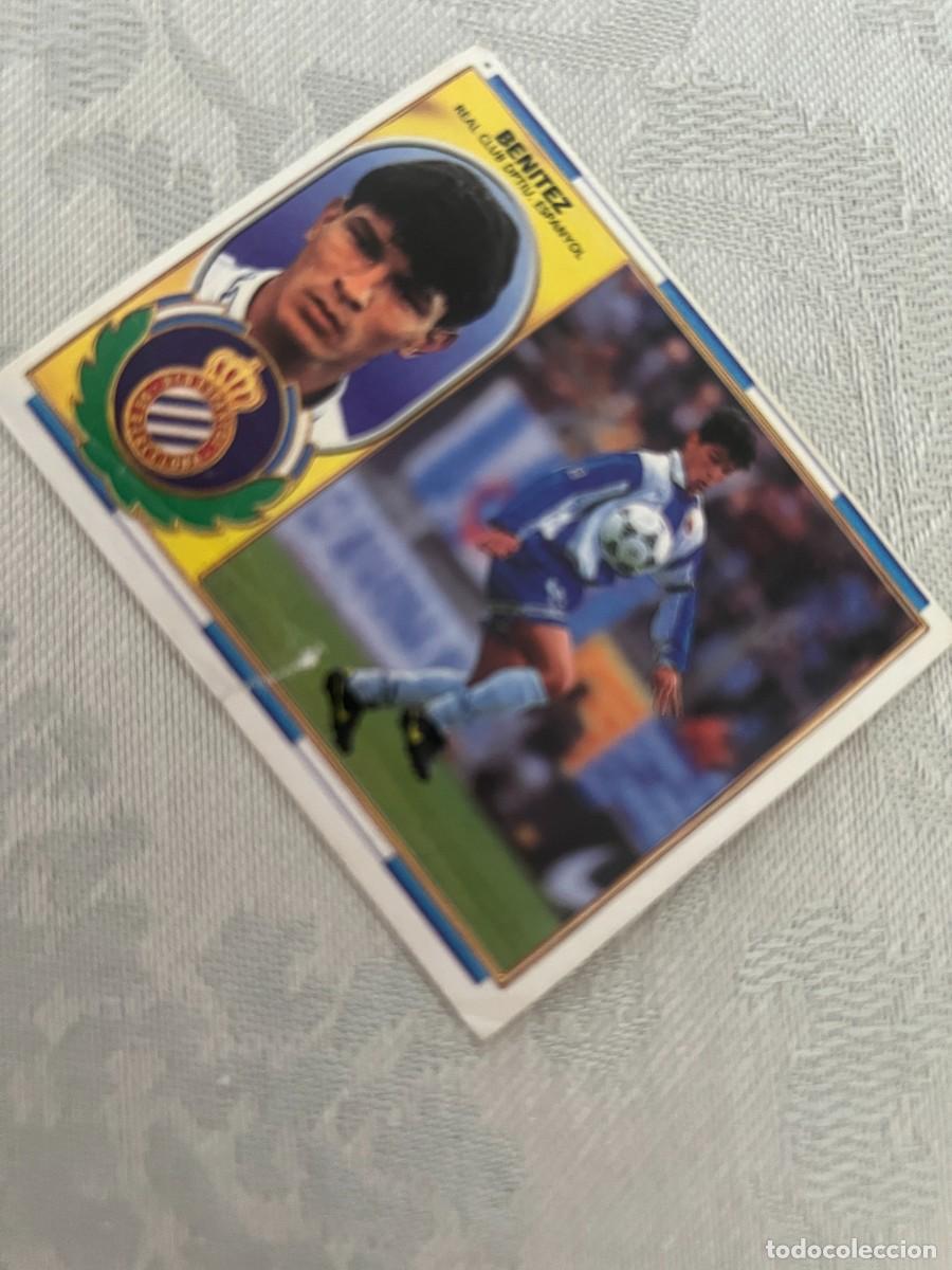 Cromos de f&uacute;tbol: BENITEZ ESPA&Ntilde;OL SIN PEGAR LIGA ESTE 1996 1997