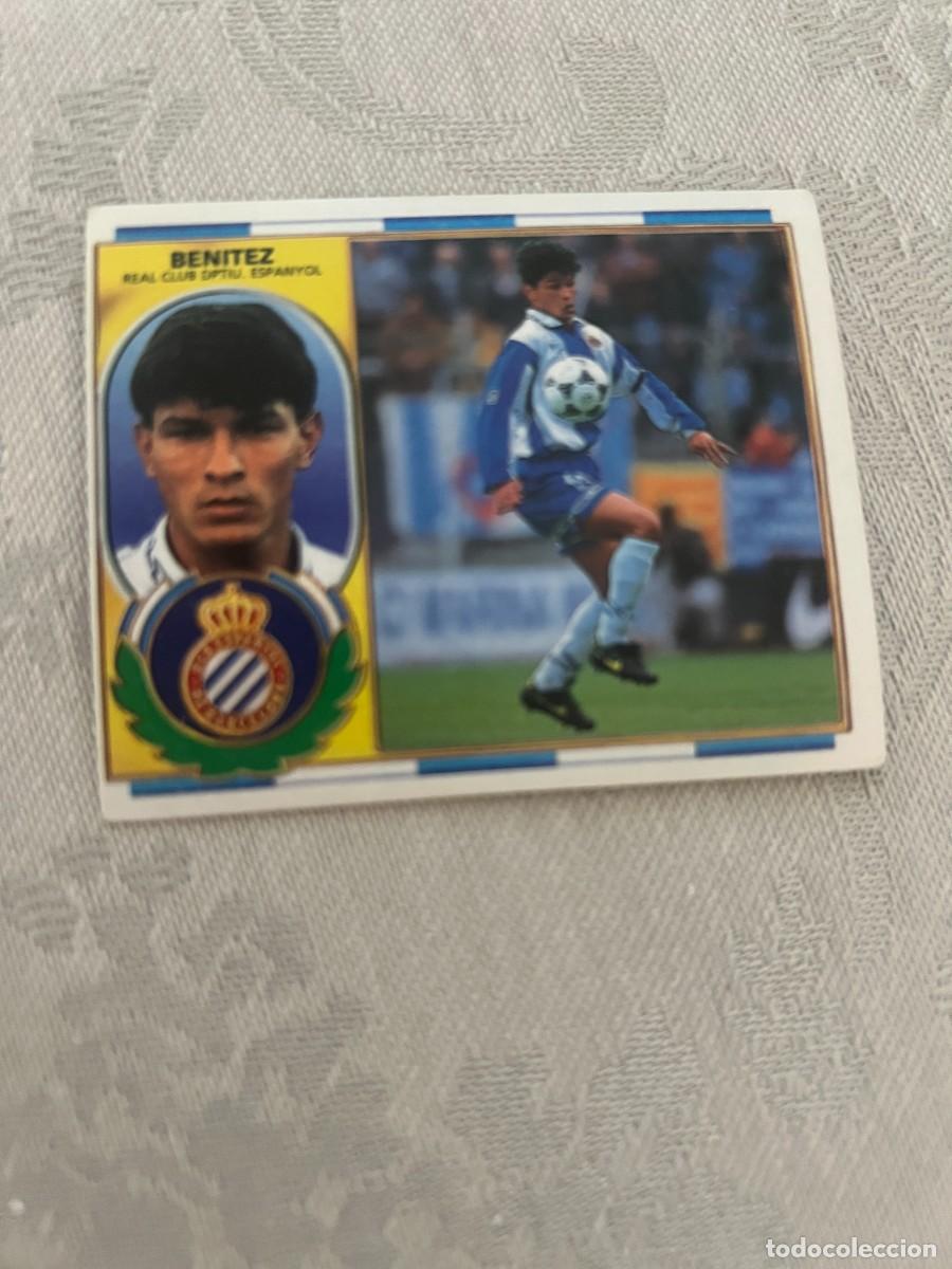 Cromos de f&uacute;tbol: BENITEZ ESPA&Ntilde;OL SIN PEGAR LIGA ESTE 1996 1997