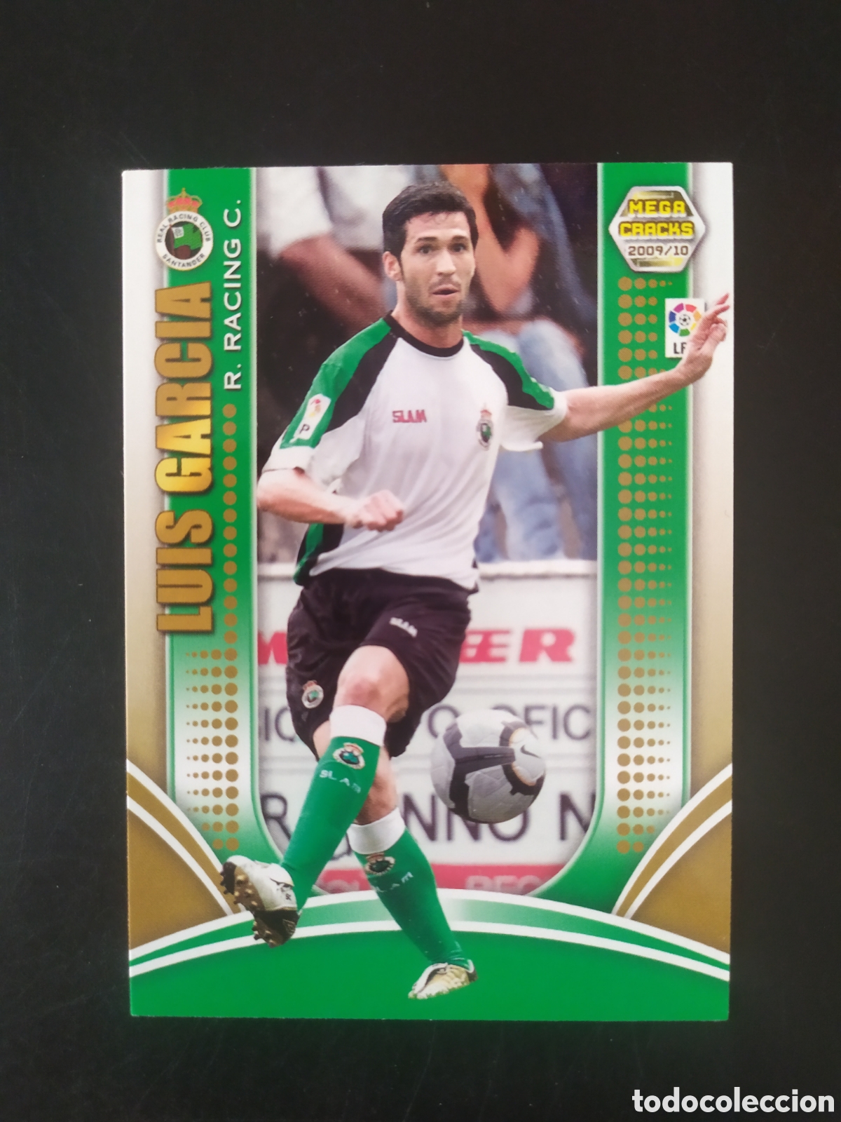 Cromos de f&uacute;tbol: Megacracks 2009 2010 09 10 panini Luis Garc&iacute;a n&deg; 214 Racing Santander