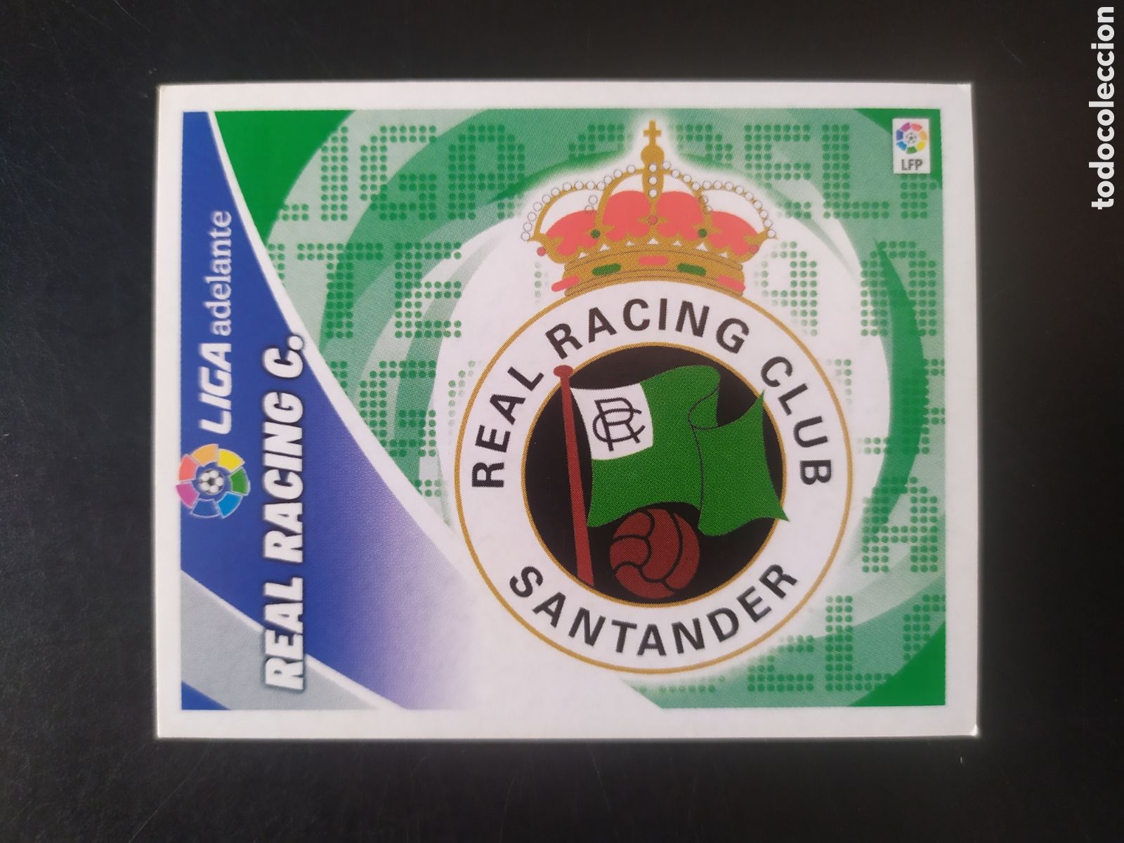 Cromos de f&uacute;tbol: Liga este 2012 2013 12 13 panini liga adelante escudo Racing Santander