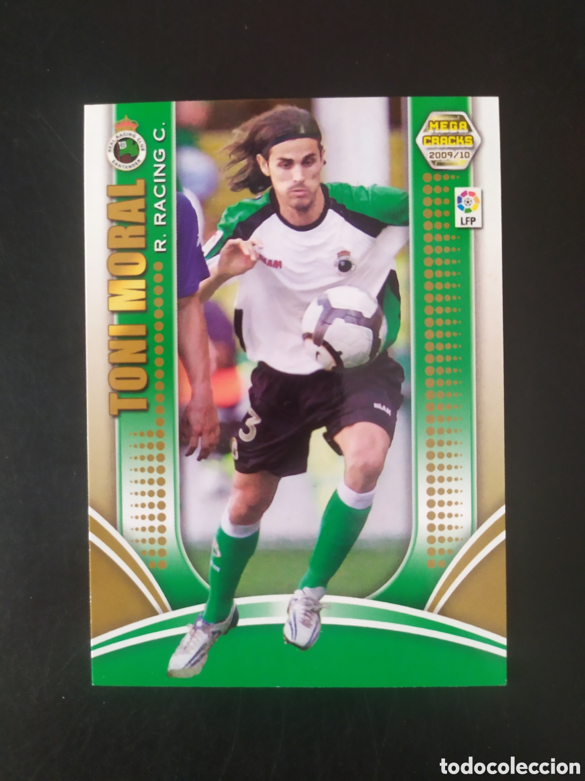 Cromos de f&uacute;tbol: Megacracks 2009 2010 09 10 panini Toni Moral n&deg; 212 Racing Santander
