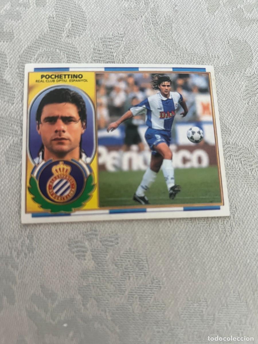 Cromos de f&uacute;tbol: POCHETTINO ESPA&Ntilde;OL SIN PEGAR LIGA ESTE 1996 1997
