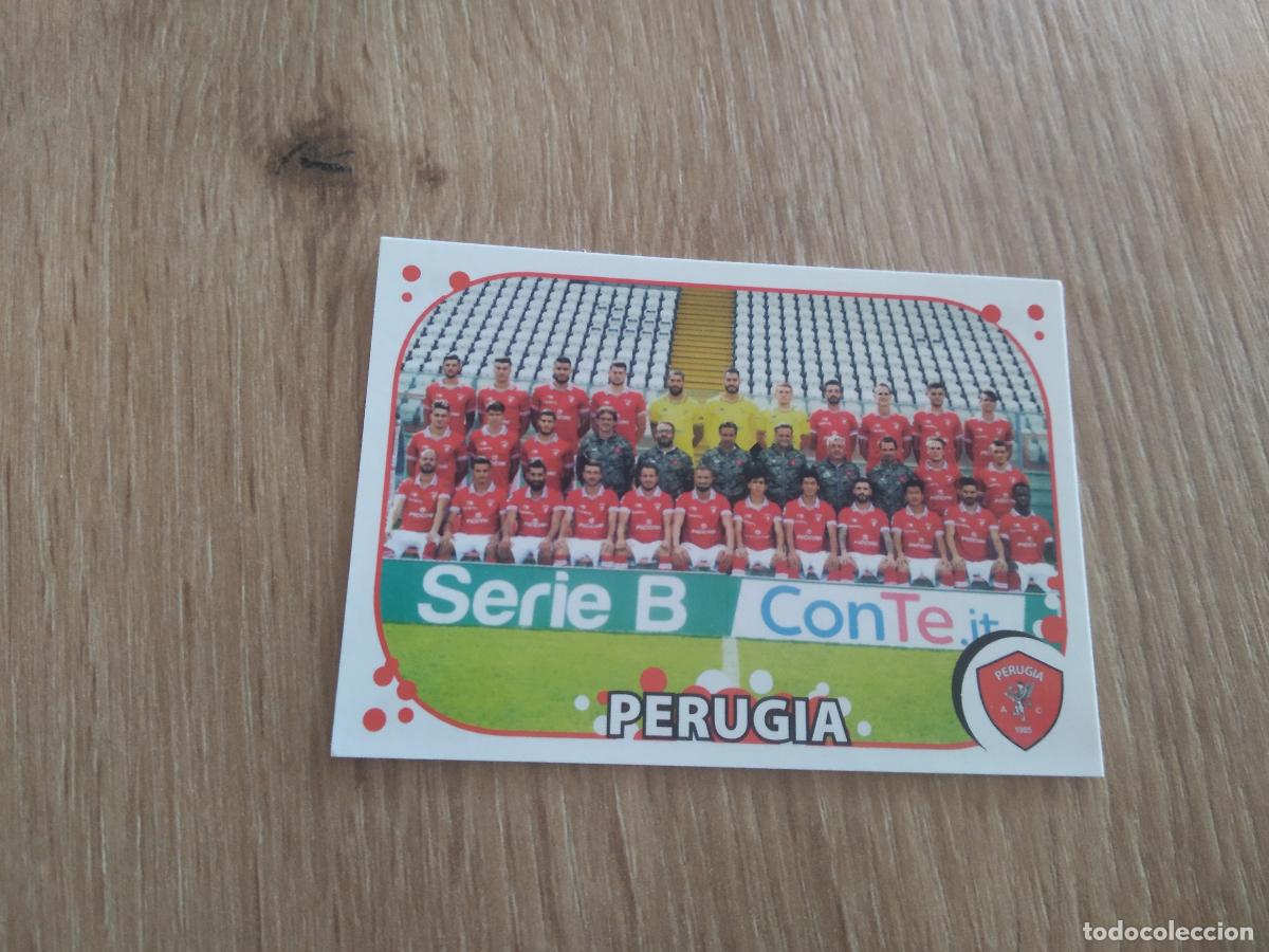 Cromos de f&uacute;tbol: 671 EQUIPO PLANTILLA PERUGIA CROMO FUTBOL PANINI LIGA ITALIA 17-18 CALCIATORI 2017-2018