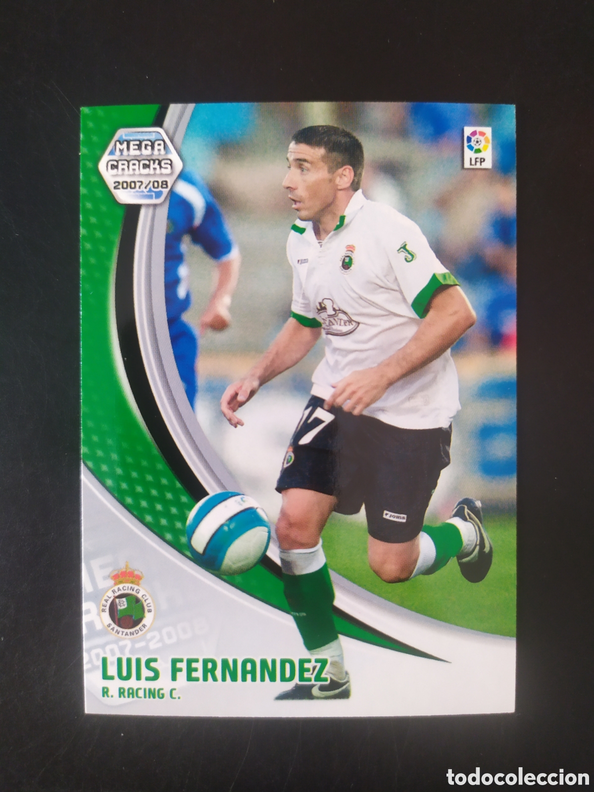 Cromos de f&uacute;tbol: Megacracks 2007 2008 07 08 panini Luis Fern&aacute;ndez n&deg; 237 Racing Santander