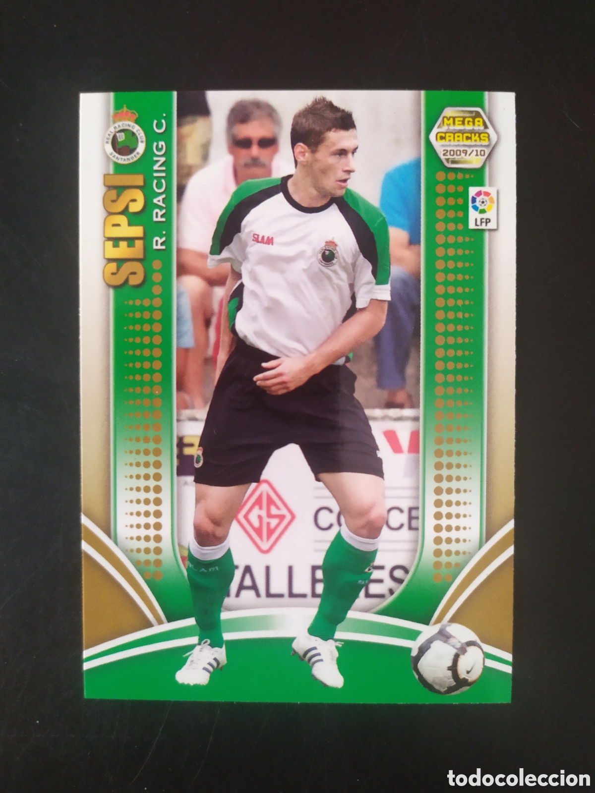 Cromos de f&uacute;tbol: Megacracks 2009 2010 09 10 panini Sepsi n&deg; 206 Racing Santander