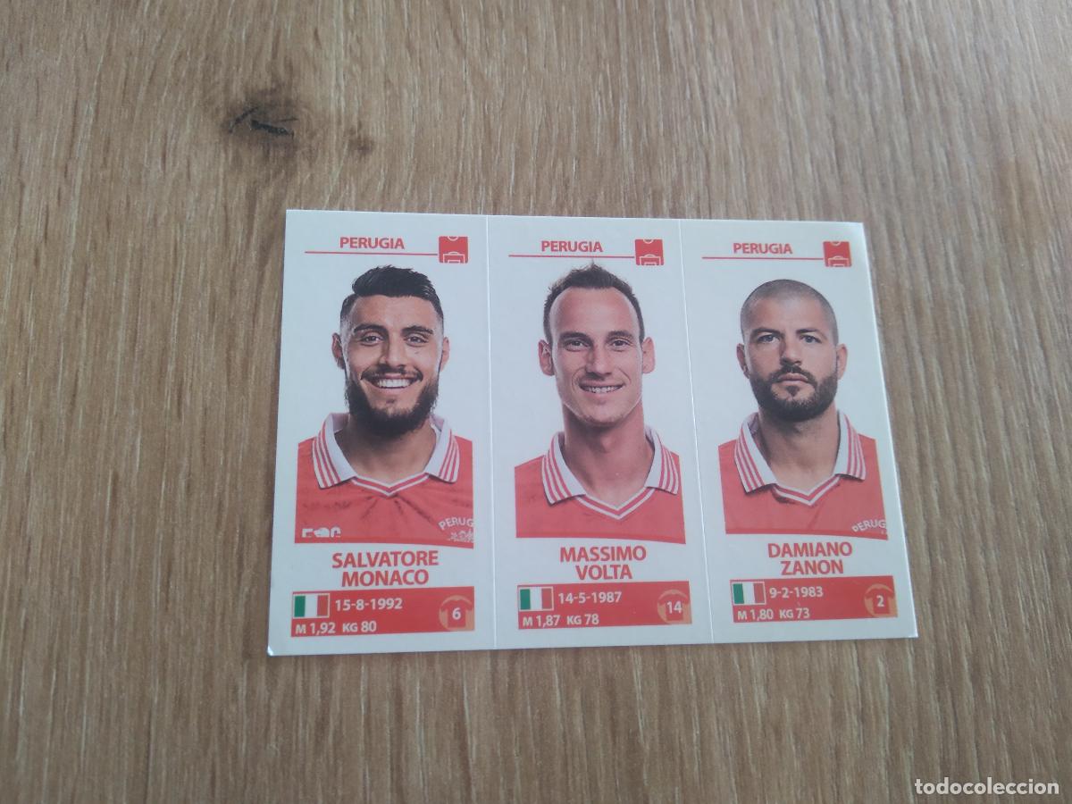 Cromos de f&uacute;tbol: 673 MONACO VOLTA ZANON PERUGIA CROMO FUTBOL PANINI LIGA ITALIA 17-18 CALCIATORI 2017-2018