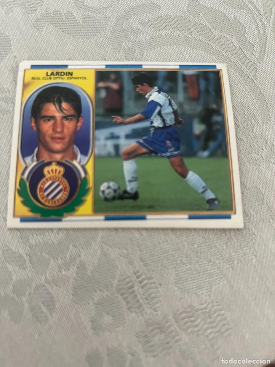 Cromos de f&uacute;tbol: LARD&Iacute;N ESPA&Ntilde;OL SIN PEGAR LIGA ESTE 1996 1997