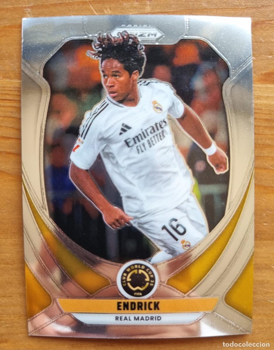 Cromos de f&uacute;tbol: 159 ENDRICK (Real Madrid CF). Panini PRIZM Fifa Club World 2025 Mundial de Clubes 24 25