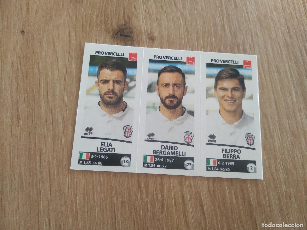 Cromos de f&uacute;tbol: 688 LEGATI BERGAMELLI BERRA CROMO FUTBOL PANINI LIGA ITALIA 17-18 CALCIATORI 2017-2018