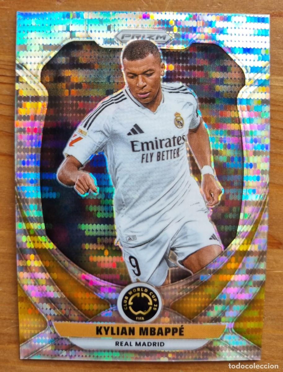Cromos de f&uacute;tbol: 164 Kylian MBAPP&Eacute; (Real Madrid CF) HYPER. Panini PRIZM Fifa Club World 2025 Mundial de Clubes 24 25