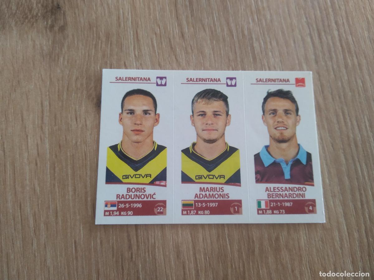 Cromos de f&uacute;tbol: 694 RADUNOVIC ADAMONIS BERNARDINI CROMO FUTBOL PANINI LIGA ITALIA 17-18 CALCIATORI 2017-2018