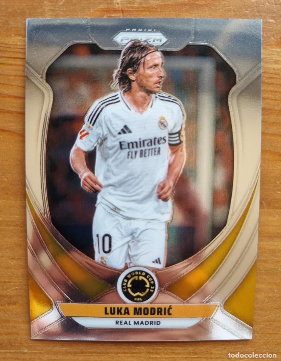 Cromos de f&uacute;tbol: 165 Luka MODRIC (Real Madrid CF). Panini PRIZM Fifa Club World 2025 Mundial de Clubes 24 25