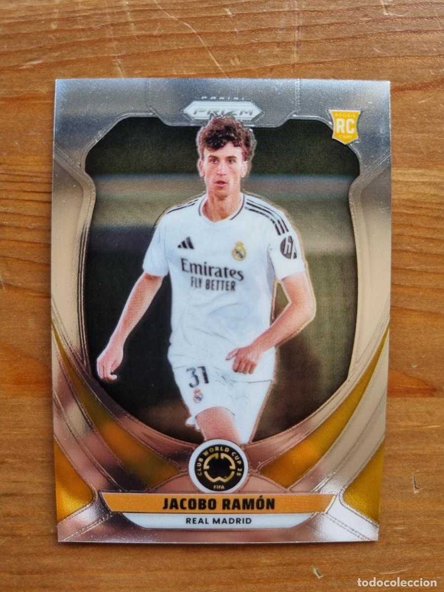 Cromos de f&uacute;tbol: 166 JACOBO RAM&Oacute;N (Real Madrid CF). Panini PRIZM Fifa Club World 2025 Mundial de Clubes 24 25