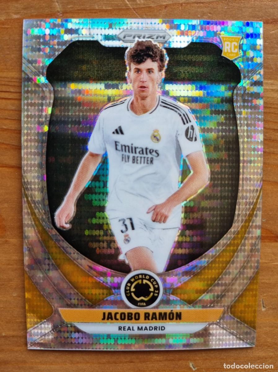 Cromos de f&uacute;tbol: 166 JACOBO RAM&Oacute;N (Real Madrid CF) HYPER. Panini PRIZM Fifa Club World 2025 Mundial de Clubes 24 25
