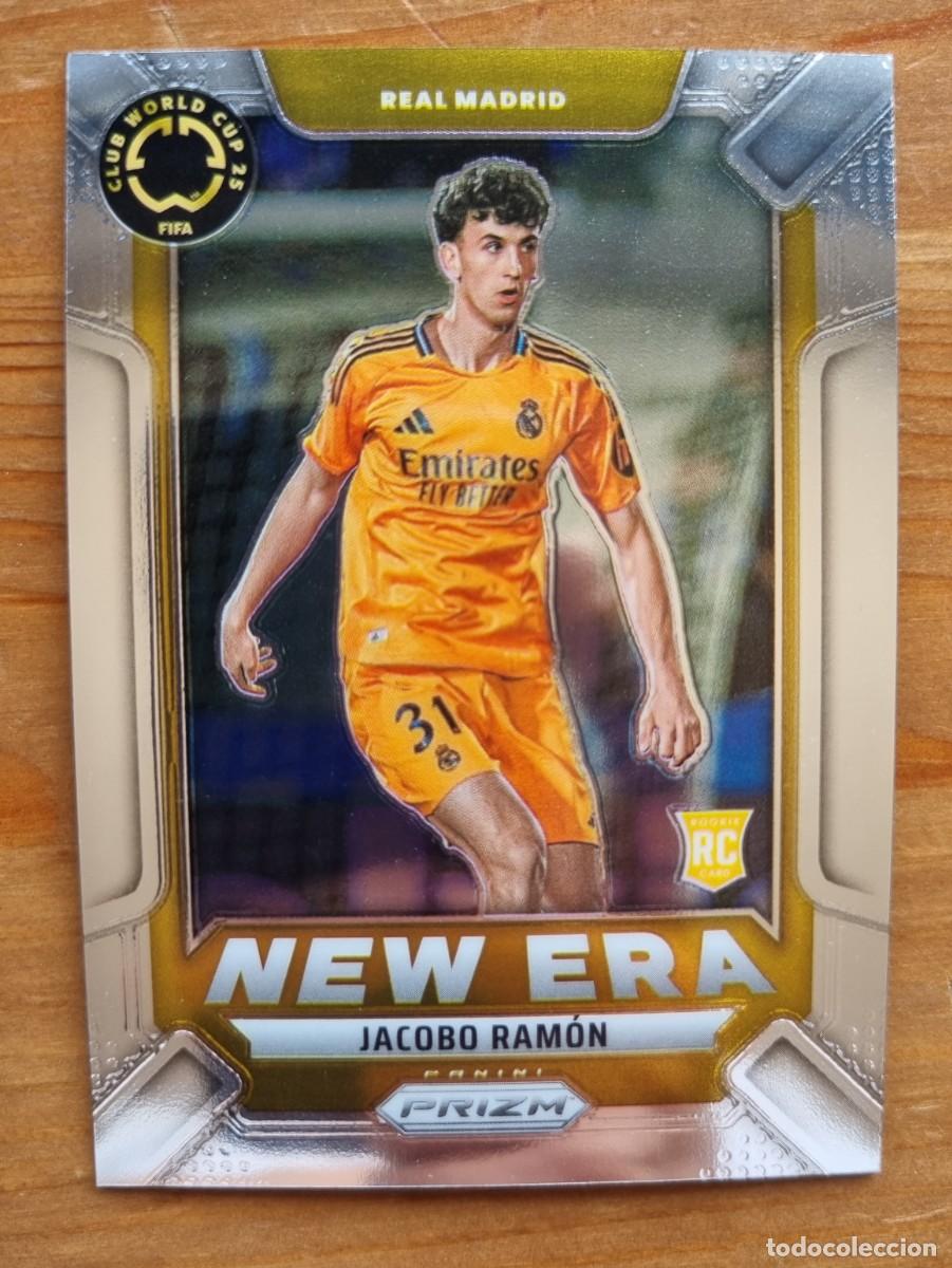 Cromos de f&uacute;tbol: 17 JACOBO RAM&Oacute;N (Real Madrid CF) NEW ERA. Panini PRIZM Fifa Club World 2025 Mundial de Clubes 24 25