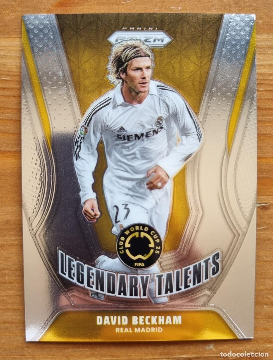 Cromos de f&uacute;tbol: 16 BECKHAM (Real Madrid CF) LEGENDARY. Panini PRIZM Fifa Club World 2025 Mundial de Clubes 24 25