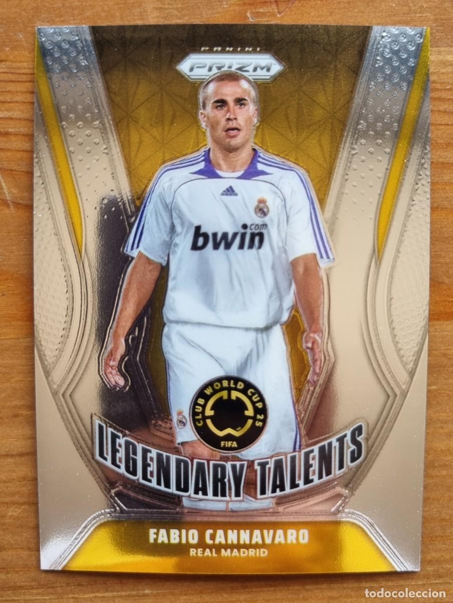 Cromos de f&uacute;tbol: 17 CANNAVARO (Real Madrid CF) LEGENDARY. Panini PRIZM Fifa Club World 2025 Mundial de Clubes 24 25