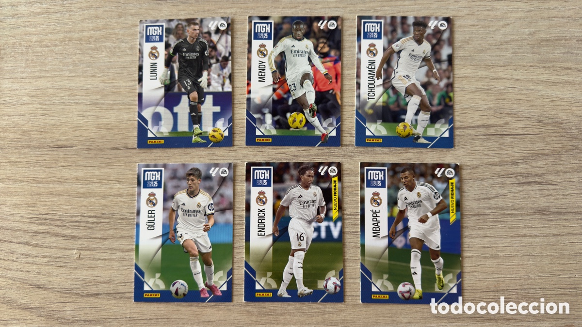 Cromos de Futebol: Lote L001: Cromos MegaCracks Temporada 24/25 Real Madrid