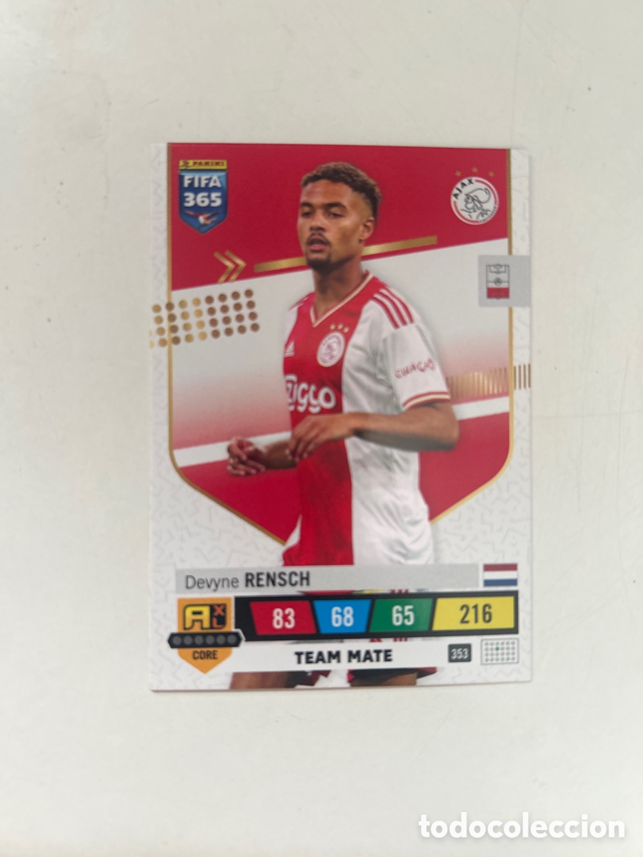 Fu&szlig;ball-Sticker: Devyne Rensch FIFA 365 2023 (353)