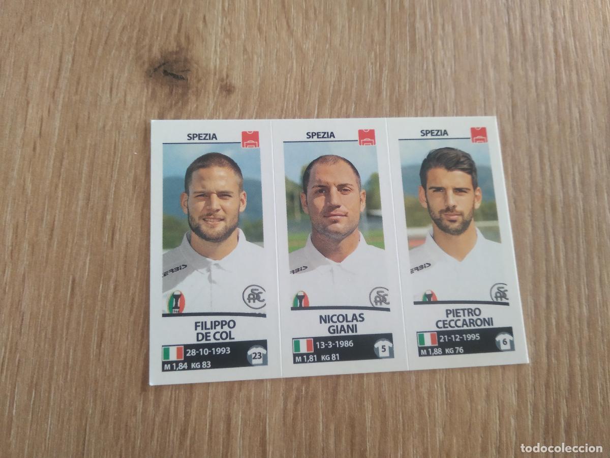 Cromos de f&uacute;tbol: 703 DE COL GIANI CECCARONI SPEZIA CROMO FUTBOL PANINI LIGA ITALIA 17-18 CALCIATORI 2017-2018