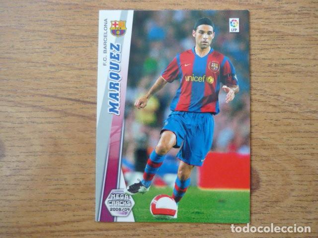 Cromos de f&uacute;tbol: MEGACRACKS 2008 2009 PANINI N&ordm; 60 RAFA MARQUEZ (FC BARCELONA) - FUTBOL CROMO LIGA 08 09 BAR&Ccedil;A