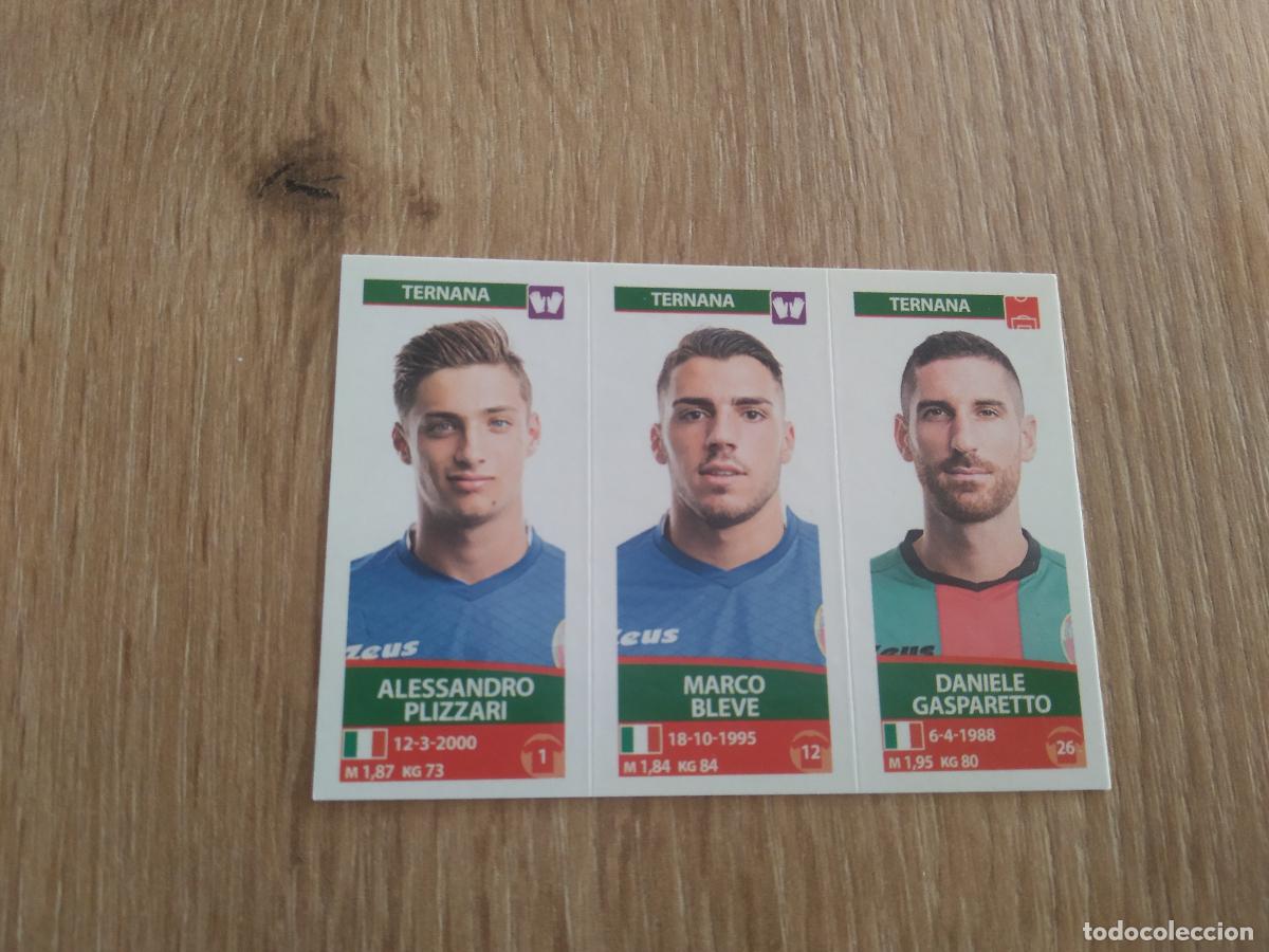 Cromos de f&uacute;tbol: 709 PLIZZARI BLEVE GASPARETTO TERNANA CROMO FUTBOL PANINI LIGA ITALIA 17-18 CALCIATORI 2017-2018