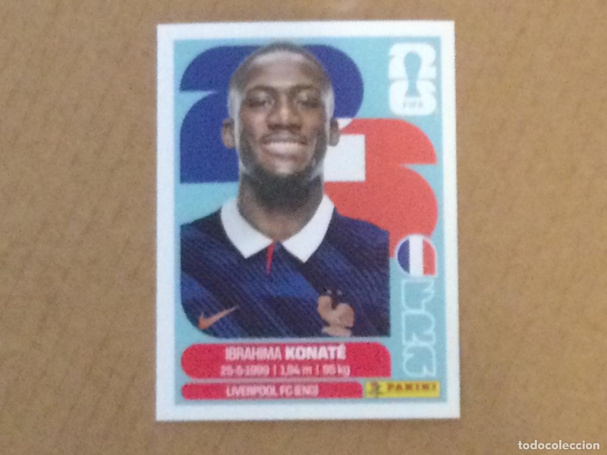 Cromos de f&uacute;tbol: Cromo panini mundial 2026 Ibrahima Konate Francia 6, edicion americana