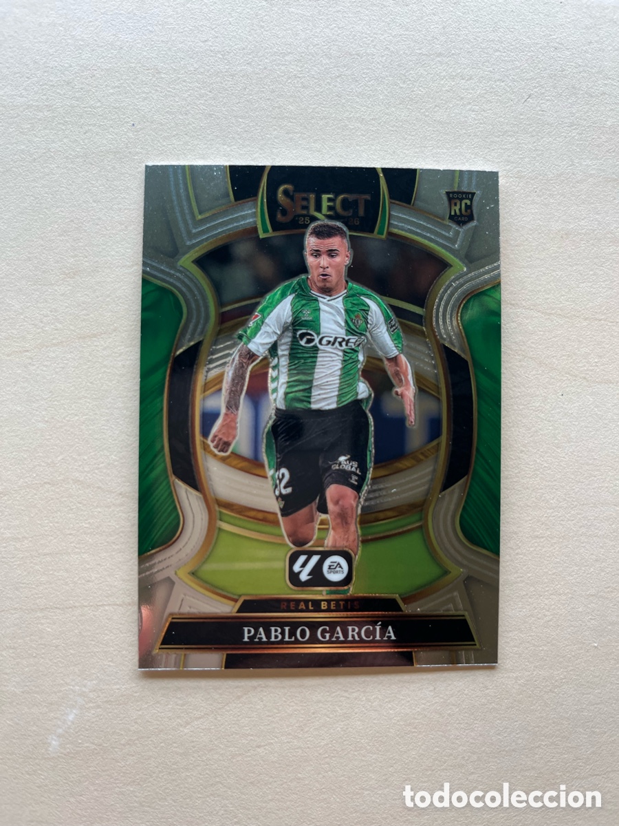 Football Stickers: Pablo Garc&iacute;a Rookie Select La Liga 2025-26 - Real Betis
