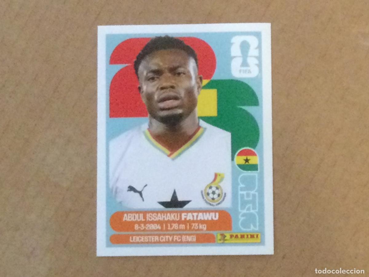 Fu&szlig;ball-Sticker: Cromo panini mundial 2026 Abdul Fatawu Ghana 9, edicion americana