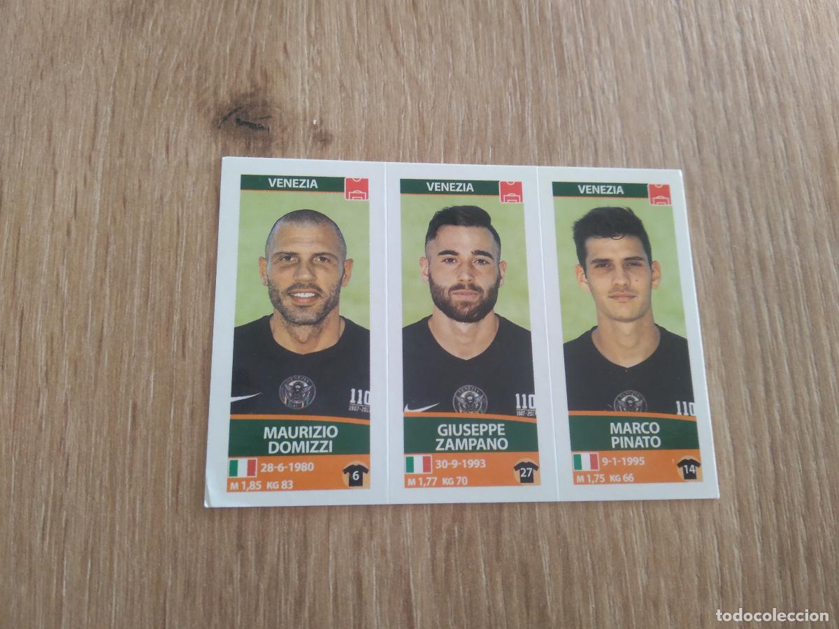 Fu&szlig;ball-Sticker: 718 DOMIZZI ZAMPANO PINATO VENEZIA CROMO FUTBOL PANINI LIGA ITALIA 17-18 CALCIATORI 2017-2018