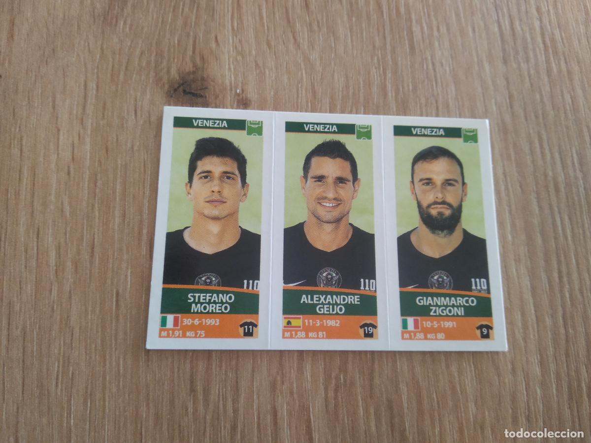 Cromos de f&uacute;tbol: 722 MOREO GEIJO ZIGONI VENEZIA CROMO FUTBOL PANINI LIGA ITALIA 17-18 CALCIATORI 2017-2018