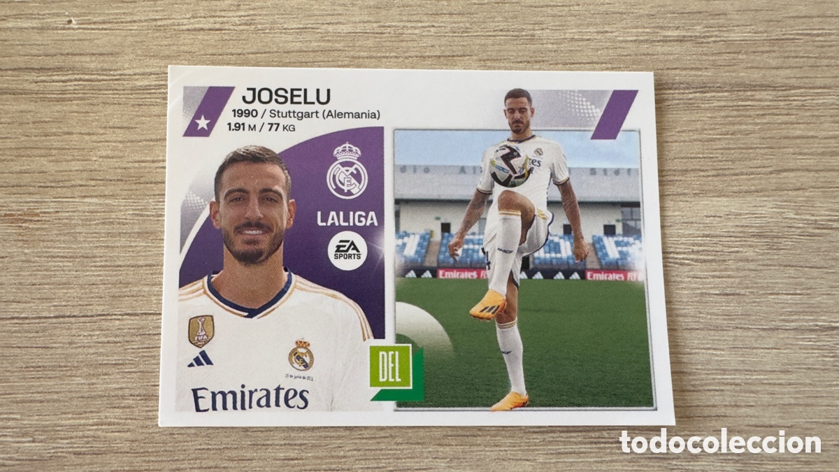 Cromos de f&uacute;tbol: Lote L004: Cromo Colecciones Liga Este 23/24 Real Madrid