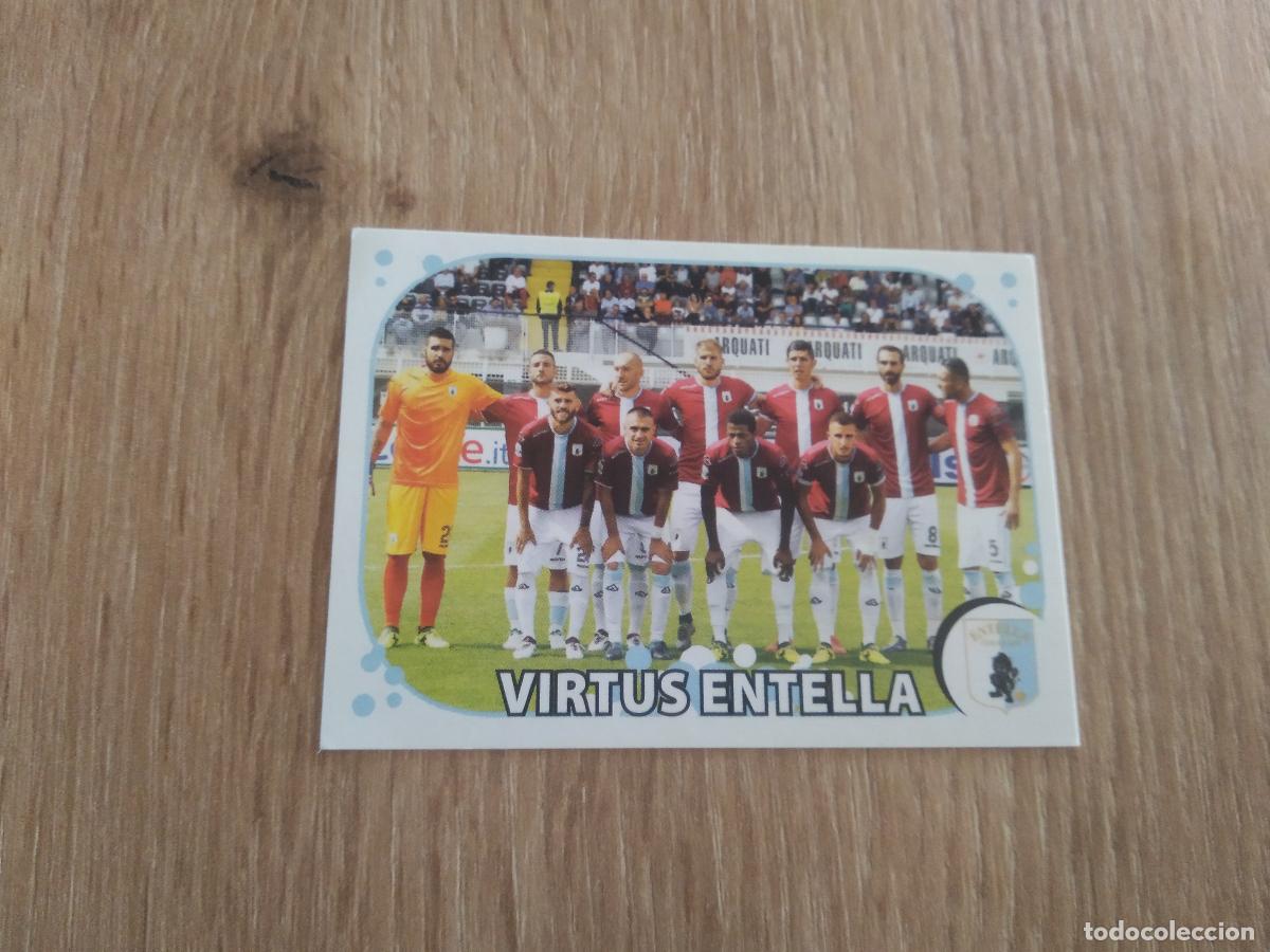 Cromos de f&uacute;tbol: 723 EQUIPO PLANTILLA VIRTUS ENTELLA CROMO FUTBOL PANINI LIGA ITALIA 17-18 CALCIATORI 2017-2018