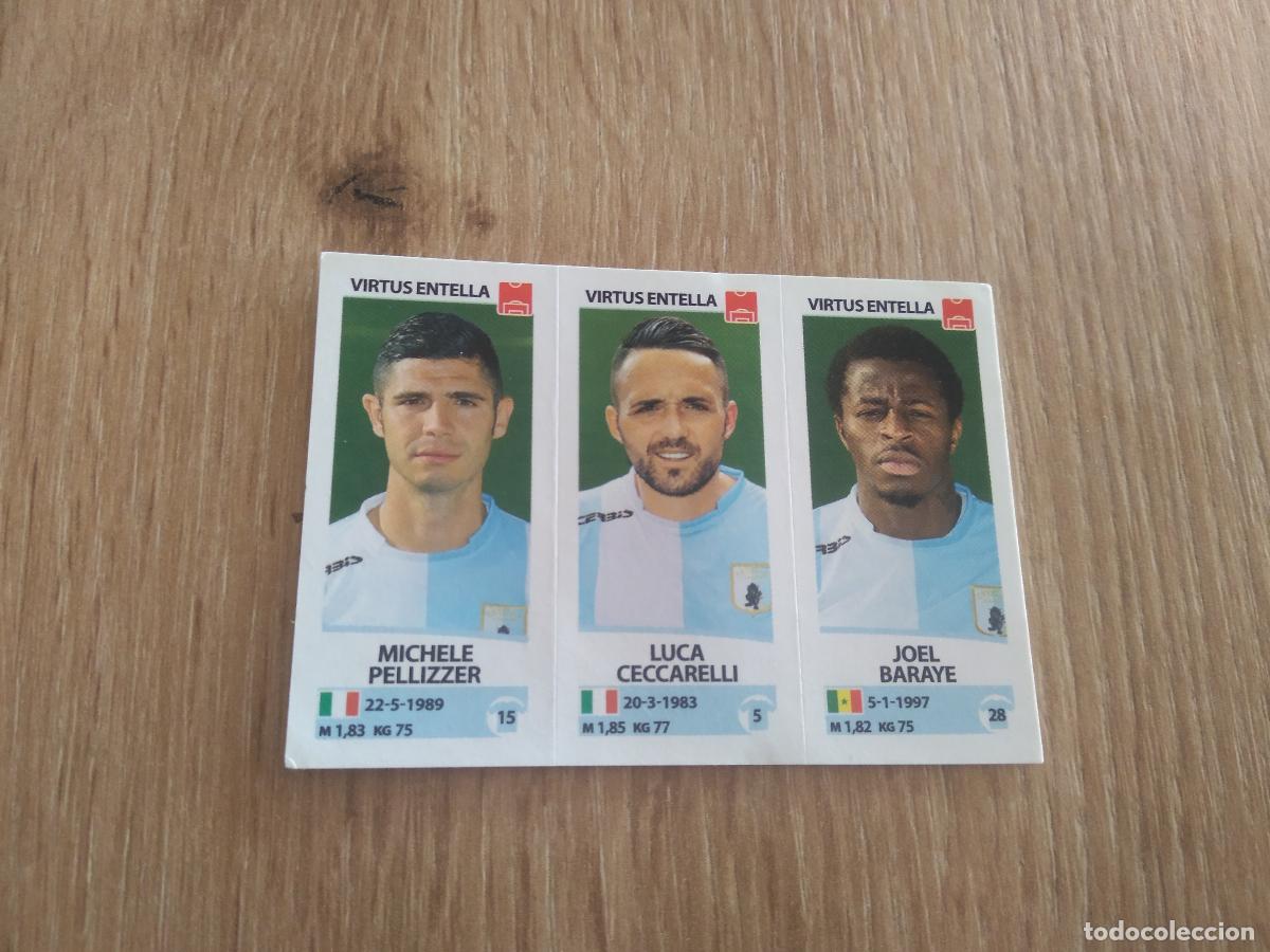 Cromos de f&uacute;tbol: 725 PELLIZZER CECCARELLI BARAYE CROMO FUTBOL PANINI LIGA ITALIA 17-18 CALCIATORI 2017-2018