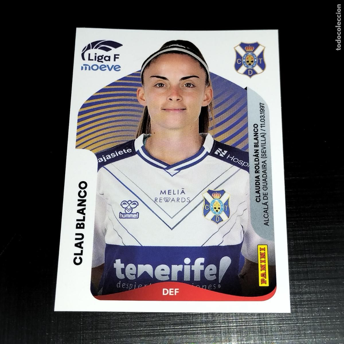 Cromos de f&uacute;tbol: 106 A CLAU BLANCO COSTA ADEJE TENERIFE CROMOS LIGA F MOEVE FEMENINA PANINI 2025 2026 25 26