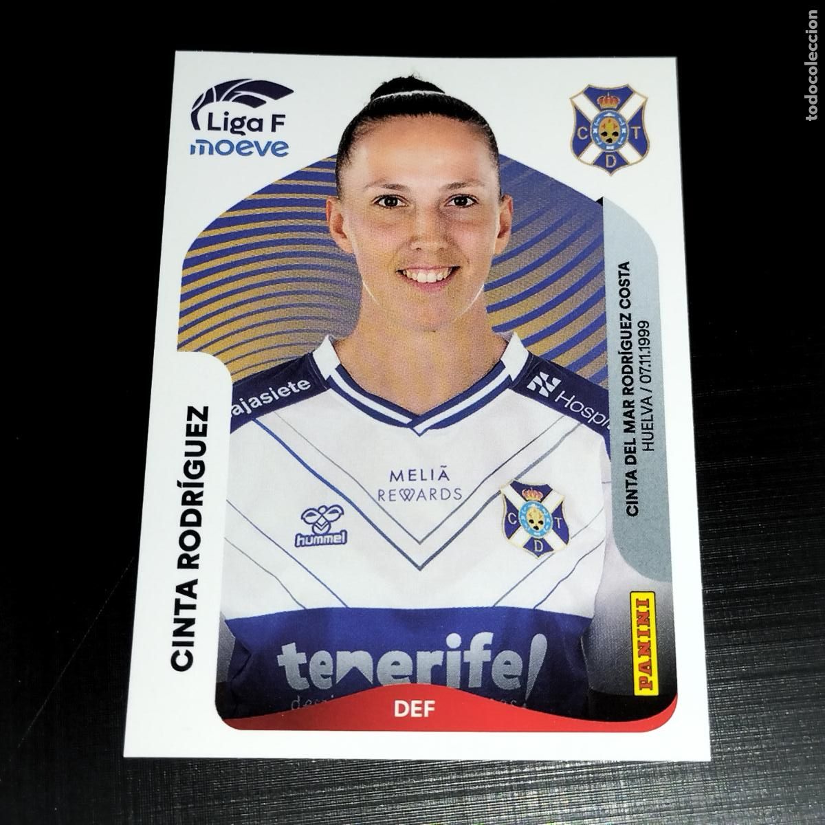 Cromos de f&uacute;tbol: 106 B CINTA RODRIGUEZ COSTA ADEJE TENERIFE CROMOS LIGA F MOEVE FEMENINA PANINI 2025 2026 25 26