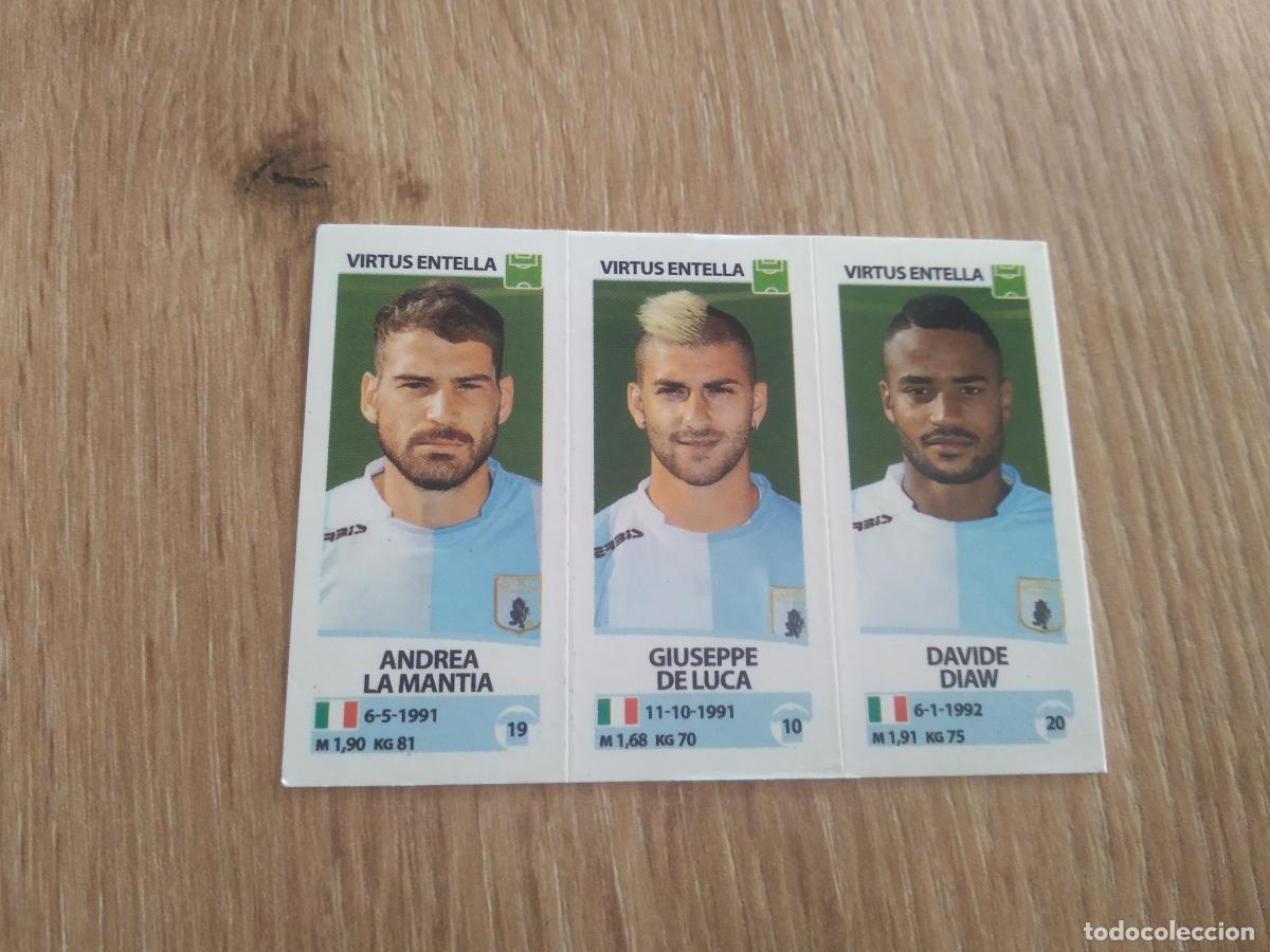 Cromos de f&uacute;tbol: 729 LA MANTIA DE LUCA DIAW CROMO FUTBOL PANINI LIGA ITALIA 17-18 CALCIATORI 2017-2018