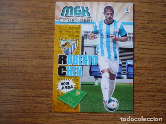 Cromos de f&uacute;tbol: MEGACRACKS 2013 2014 PANINI N&ordm; 220 BIS ROBERTO CHEN (MALAGA) - MGK FUTBOL CROMO 13 14