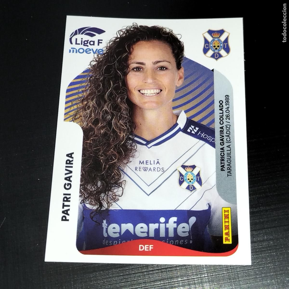 Football Stickers: 110 PATRI GAVIRA COSTA ADEJE TENERIFE CROMOS LIGA F MOEVE FEMENINA PANINI 2025 2026 25 26