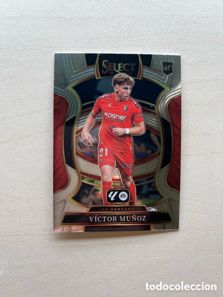 Cromos de Futebol: V&iacute;ctor Mu&ntilde;oz Rookie Select La Liga 2025-26 - Osasuna